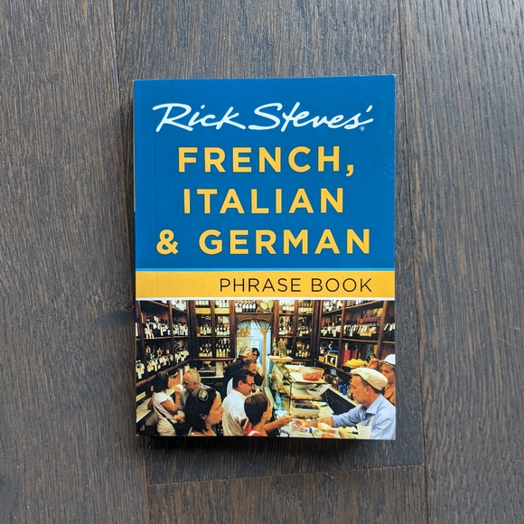 Rick Steves French, Italian & German Phrases - Picture 1 of 3